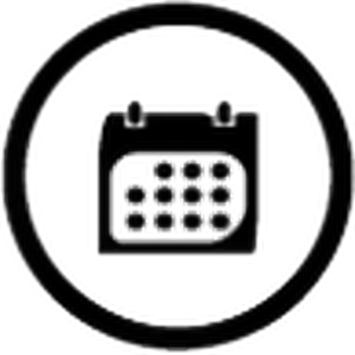 Waiver of waiting period icon - calendar symbol