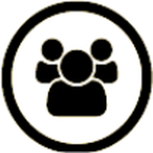 Large families icon - group of people